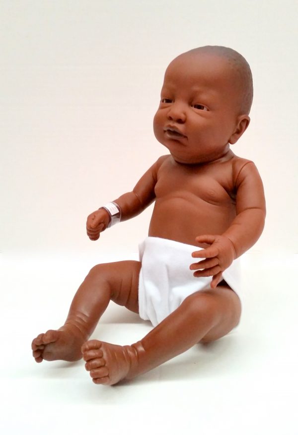 NEWBORN AFRICAN GIRL 50CM